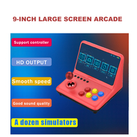 Manette de jeu d'arcade de 9 pouces, console de jeu vidéo, manette de jeu, contrôleur de jeu, prend en charge la sortie haute définition HDMI-out