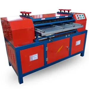 Hoe Aparte Schroot Airconditioner Radiatoren Met Een Automatische Aluminiumfolie En Koperen Buis Separator Recycling Machine