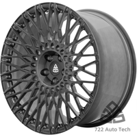 Rines 722Auto Multirradio de 1 Pieza Forjados para Autos de Pasajeros de 19-22 Pulgadas 5x112 5x120 PCD Personalizado, Rines de Aleación de Aluminio Forjado