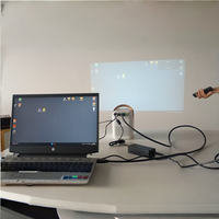 OwayBoard H8 proyektor Mini saku cerdas, proyektor interaktif semua satu interaksi Beamer layar proyeksi besar menulis