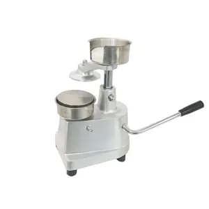 304 Stainless Steel Bowl Non Stick thickness Adjustable hamburger patty press machine with 1000pcs patty paper free