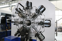 CNC-12100 de acero inoxidable Cam-libre de primavera que forma la máquina con controlador CNC