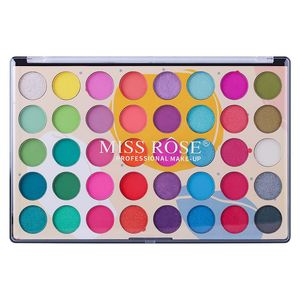MISS ROSE 40 colori netti 52g di lunga durata shimmer professionale trucco opaco ombretto - Product Image 3