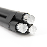 JKLYJ/JKLGYJ Elektrischer Aluminium kern 10 kV 1 x Mm2 Drähte Isoliertes Xlpe Abc-Kabel
