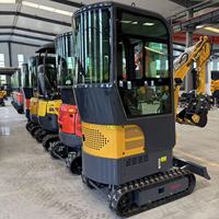 Mini-excavatrice EPA EURO 5 pour moteur 1 tonne, haute efficacité, hydraulique, matériel de construction en vente