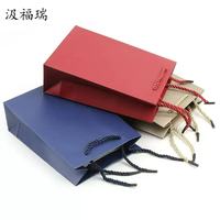 Sacs cadeaux en papier kraft de luxe écologiques, couleur et taille personnalisées, recyclables pour l'emballage alimentaire, livraison rapide