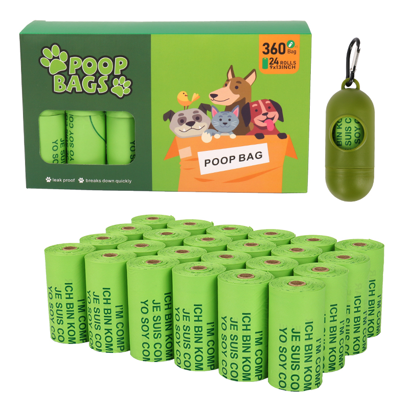 Vert 24 rouleaux/carton avec support