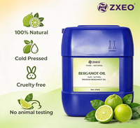 Huile de Bergamote Multi-Usages 100% Pure Pressée à Froid Huile Essentielle Naturelle d'Agrumes pour Massage Soins de la Peau Fabrication de Savon Aromathérapie