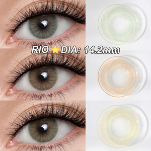 Livraison gratuite Freshgo Colored Contacts Hidrocor RIO <span class=keywords><strong>Lentilles</strong></span> de contact naturelles pour les yeux <span class=keywords><strong>Lentilles</strong></span> de contact <span class=keywords><strong>color</strong></span>ées en gros - Product Image 2