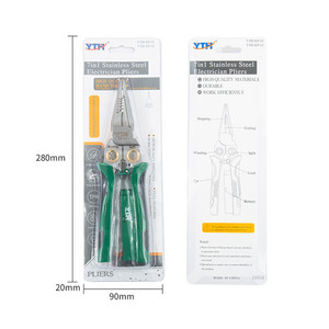 Desencapador de Fios YTH-EP01 com Testador de Voltagem e Alarme, Desencapador de Fios que Detecta 12V-250V AC/DC para Cortar, Desencapar e Crimpar - Product Image 6