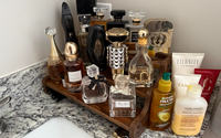 Support de stockage d'épices de comptoir en bois étagère à épices à 3 niveaux pour parfums