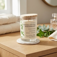Bougie en cire de soja parfumée aux fruits, faite à la main, avec huile essentielle naturelle, parfum longue durée pour la décoration de la maison et de la villa