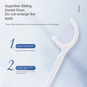Portable Plastic Teeth Automatic Dental Floss <b>Storage</b> <b>Box</b> Floss Pick Dispenser Tooth Cleaning for Traveling <b>Camping</b> - Product Image 4