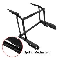 Single-Sided Carbono Aço Suporte Prático Uso Conveniente Economia de Espaço Elevador Top Mesa Mecanismo com Primavera Folding