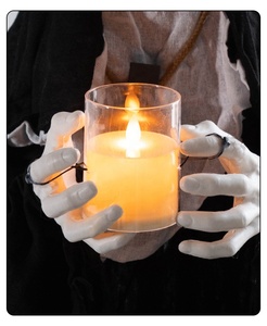 Decoración <span class=keywords><strong>de</strong></span> Halloween <span class=keywords><strong>de</strong></span> <span class=keywords><strong>Monja</strong></span> Luminosa con Vela, Accesorio Espeluznante para <span class=keywords><strong>Casa</strong></span> Encantada, Decoración <span class=keywords><strong>de</strong></span> Habitación <span class=keywords><strong>de</strong></span> Terror - Product Image 6