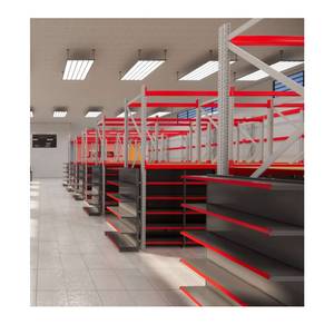 Présentoir et matériel de stockage supermarché magasin présentoir avec serrure - Product Image 1