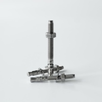 Ancres à coin en acier SS316 304 pour la construction sécurisée du béton, chevilles de fixation, chevilles à coin