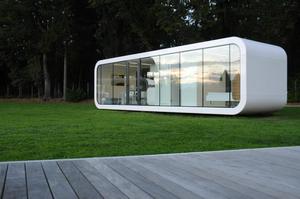 Capsula prefabbricata di lusso della cabina del Pod della mela, piccolo fornitore residenziale della capanna per la <span class=keywords><strong>casa</strong></span> diretta del contenitore dell'alloggio - Product Image 4