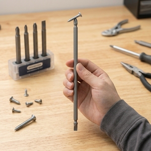 Lot de 5 embouts de tournevis double embout haute dureté 150 mm - PH2 cruciforme et plat 6 mm pour le bricolage et l'entretien - Product Image 3