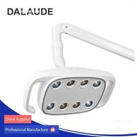 DALAUDE DA-SL04 8 lampes LED sans ombre pour fauteuil dentaire avec luminosité réglable (8000-45000 Lux) et contrôle par capteur infrarouge