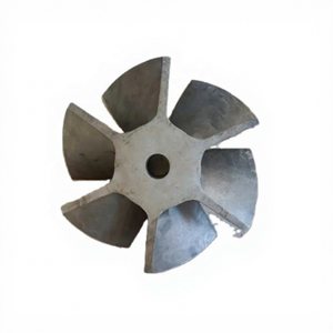 定制高镍耐热钢铸件炉用风扇叶片叶轮带轴 - Product Image 6