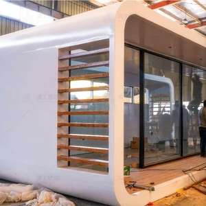 Estudio <span class=keywords><strong>de</strong></span> artista <span class=keywords><strong>de</strong></span> cabina Apple prefabricada <span class=keywords><strong>de</strong></span> techo alto con excelente luz Norte y amplio almacenamiento para pintor y escultor - Product Image 5