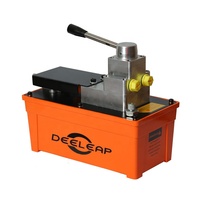 Pompes hydrauliques pneumatiques automobiles à double action 70Mpa PAD14 Pompe pneumatique en aluminium Réservoir d'huile de 1,6L Consommation d'air de 255L/min Garantie 1 an