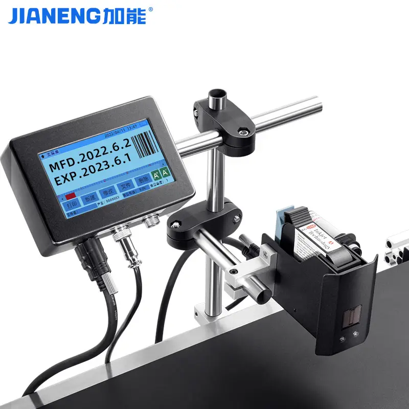 High Quality Automatic Batch Date Inkjet Coding Machine for Bar Code