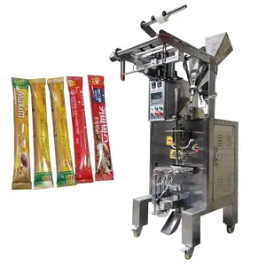 Máquina de embalagem vertical de suco/batata frita para pequenas empresas