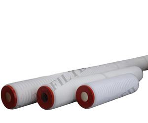 Lebensmittelechte 0,22 µm Nylon66 Membranfilterpatrone zur Erdnussöl-Filtration 10/20/30/40 Zoll zur Auswahl - Product Image 2