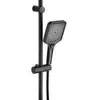 Système de colonne de douche chromée moderne de haute qualité, haute pression, économie d'eau, installation facile, douche multifonctionnelle pour salle de bain