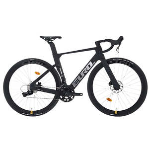จักรยานเสือหมอบ EUROBIKE 700C คาร์บอนไฟเบอร์ทั้งคัน 20 สปีด ดิสก์เบรกไฮดรอลิก () ล้อ 700CX28C OBOR คาร์บอนโมดูลัสสูง - Product Image 2