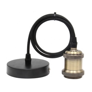 E26 E27 eléctrica iluminación de lámpara de techo colgante de cable para casa - Product Image 2