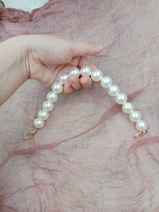 Correa de Perlas de Lujo de 2 cm para Bolsos, Accesorios para Bolsos, Asas para Bolsos, Cadena de Perlas Bonitas, Asa de Perlas para Bolsos de Mujer - Product Image 5
