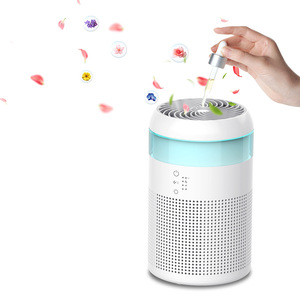 Air Purifier Mini Household Ultrasonic Humidifier With <b>Led</b> Lighting Aroma <b>Diffuser</b> Tabletop Plastic Electric - Product Image 3