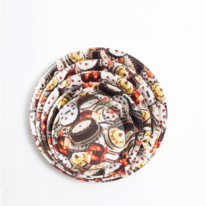 <span class=keywords><strong>Assiette</strong></span> de présentation ronde de 13 pouces pour mariage, fête, décoration de <span class=keywords><strong>table</strong></span>, décoration de Noël - Product Image 5