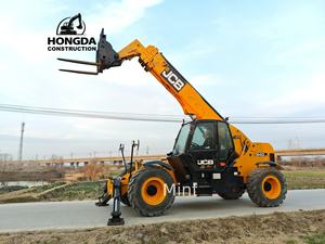 Manipulador telescópico de alto alcance JCB 540 4WD usado, cargador giratorio de capacidad de 4 toneladas con carretilla elevadora competitiva - Product Image 3