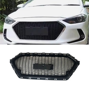 Para Hyundai Elantra 2016-2018, Parrilla Delantera Superior de Carreras, Rejilla Frontal para Parachoques, Pieza Exterior - Product Image 2