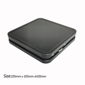 Custom Printing Square Tin <b>Box</b> with Lid Child Proof Child Resistant Edible Packaging Metal Can Tin <b>Box</b> with OEM LOGO - Product Image 1