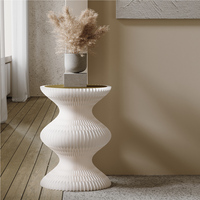Meubles de salon, table pliante en papier kraft ECO, nid d'abeilles, table d'appoint flexible, table de valse