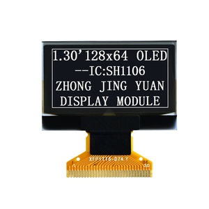 1.3นิ้ว128 × 64โมดูลโอแอล SH1106 IC SPI I2C อินเตอร์เฟซแบบขนานไมโครโมโนโครมหน้าจอสำหรับอุปกรณ์ควบคุมในอุตสาหกรรม - Product Image 2