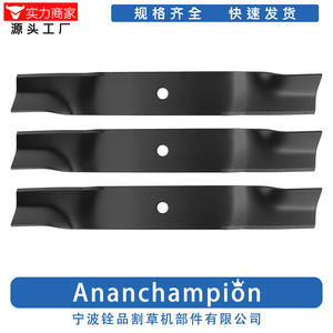 Lames de tondeuse à gazon Ningbo Quanpin 942-04415 A18165-3 noires, lot de 3, pour accessoires de tondeuse à gazon - Product Image 5