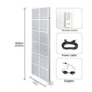 Panel infrarrojo LED de uso doméstico, dispositivo de terapia de luz roja, tipo de pie para la piel facial, cuidado corporal y alivio del dolor, enchufe de EE. UU. - Product Image 3