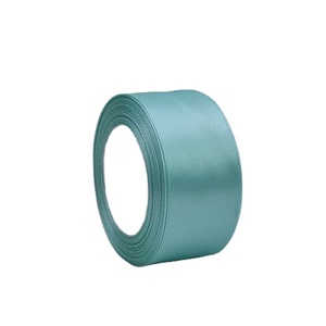 Solid Color Satin <strong>Ribbon</strong> Roll Premium Polyester Fabric for Gift Wrapping, Wedding Decor DIY Crafts Hair Bows, Party Decor - Product Image 3