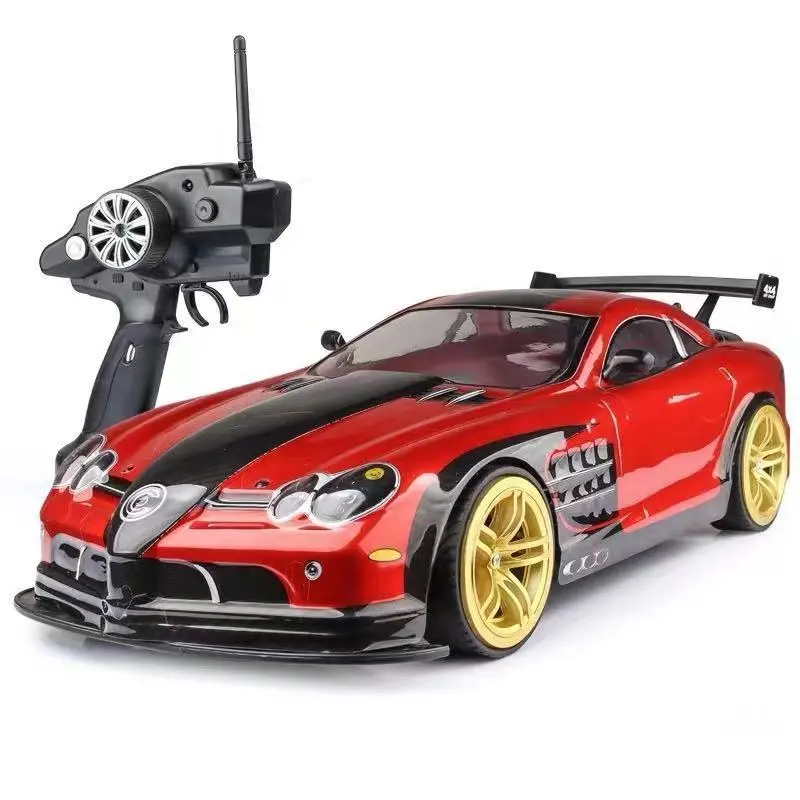 1:10 Scale 70Km/h Large Drift Car High Speed 4WD RC Car 2.4G Radio Control Toys With Light Electric Remote Control Racing Car