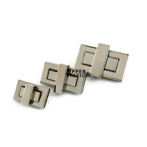 Twist Turn Lock <b>Purse</b> Closure Leather Craft Accessory Bag Hardware - Product Image 5