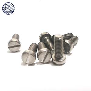 Din84 Titan gr2 rãnh đầu phô mai chống ăn mòn vít titan - Product Image 1