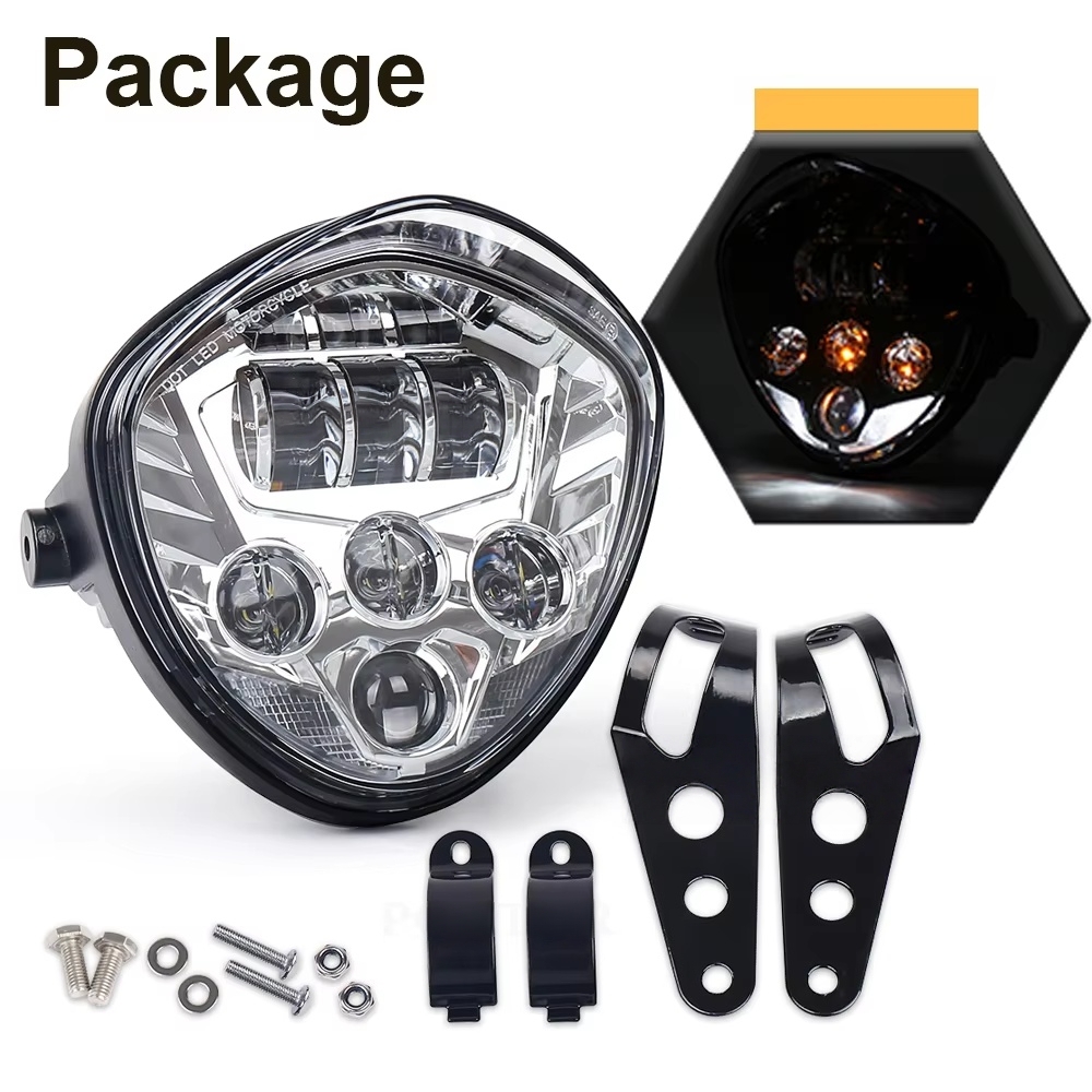 Bisel Cromado Ámbar