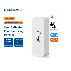 Smart <span class=keywords><strong>WiFi</strong></span> Termômetro Digital e Higrômetro App Alert para Família e Quarto do Bebê Termohigrômetro - Product Image 1