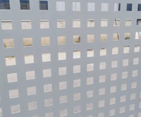 Malla de Alambre de Acero Perforada, Decorativa/de Seguridad, para Construcción en Exteriores, Tamaño Personalizado
